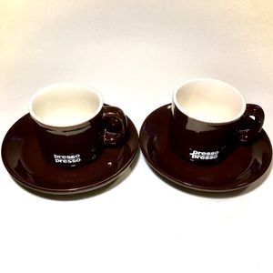 VINTAGE NESTLE PRESSO ESPRESSO CUPS/SAUCERS Lot 2